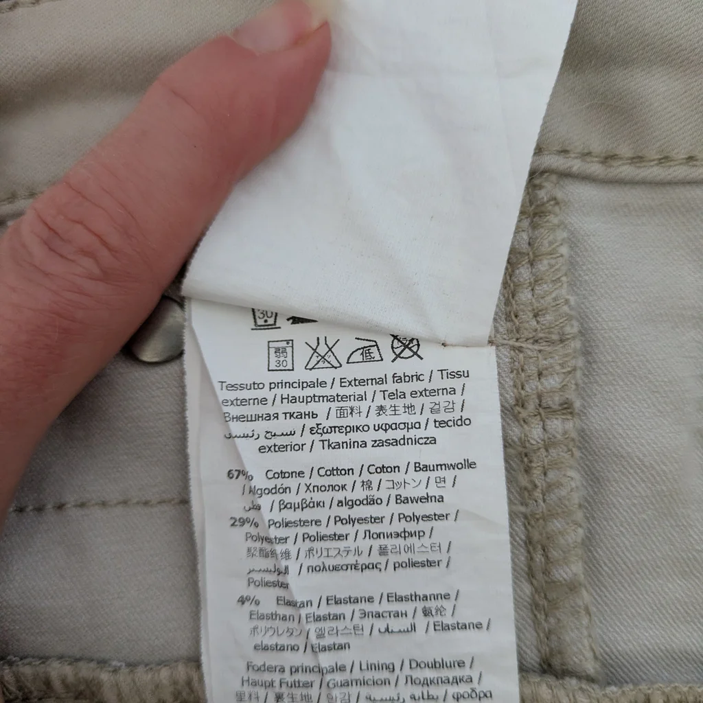 Jeans bege creme - Liu Jo - tamanho 31 (40) – photo 6